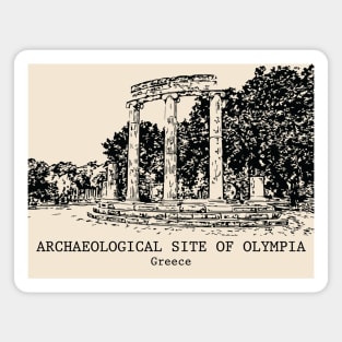 Archaeological Site of Olympia - Greece Magnet